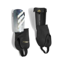 adidas F50 Match Scheenbeschermers Zilvergrijs Wit Goud Zwart