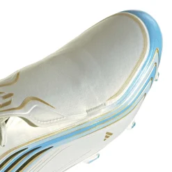 adidas F50 Messi Elite Gras Voetbalschoenen (FG) Wit Lichtblauw Goud