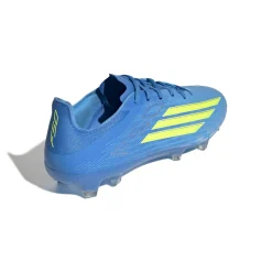 adidas F50 Pro Gras Voetbalschoenen (FG) Blauw Neongeel