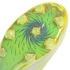 adidas F50 Sparkfusion Elite Gras / Kunstgras Voetbalschoenen (MG) Dames Wit Grijs Neongeel
