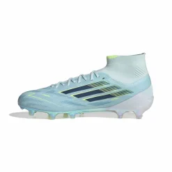 adidas F50 Sparkfusion Elite Gras / Kunstgras Voetbalschoenen (MG) Dames Lichtblauw Donkerblauw Neongeel