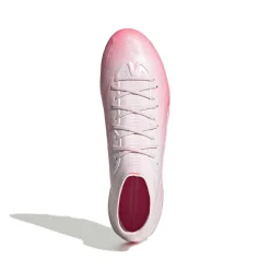 adidas F50 Sparkfusion Elite Mid Gras Voetbalschoenen (FG) Dames Roze Wit