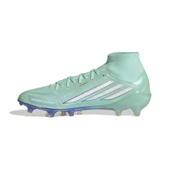 adidas F50 Sparkfusion Elite Mid Gras / Kunstgras Voetbalschoenen (MG) Dames Mintgroen Wit Blauw