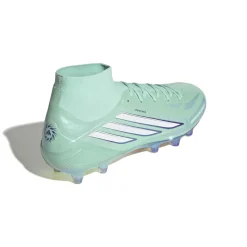 adidas F50 Sparkfusion Elite Mid Gras / Kunstgras Voetbalschoenen (MG) Dames Mintgroen Wit Blauw