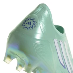 adidas F50 Sparkfusion Elite Veterloze Gras / Kunstgras Voetbalschoenen (MG) Dames Mintgroen Wit Blauw