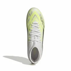 adidas F50 Sparkfusion League Gras / Kunstgras Voetbalschoenen (MG) Dames Wit Grijs Neongeel