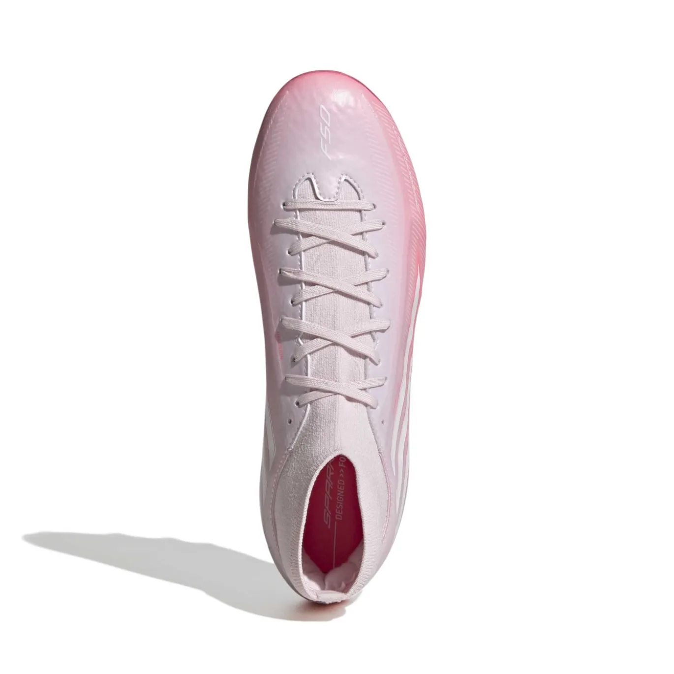 adidas F50 Sparkfusion League Gras / Kunstgras Voetbalschoenen (MG) Dames Roze Wit