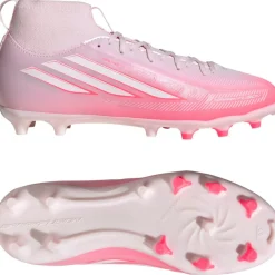 adidas F50 Sparkfusion League Gras / Kunstgras Voetbalschoenen (MG) Kids Roze Wit