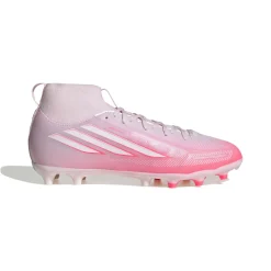 adidas F50 Sparkfusion League Gras / Kunstgras Voetbalschoenen (MG) Kids Roze Wit