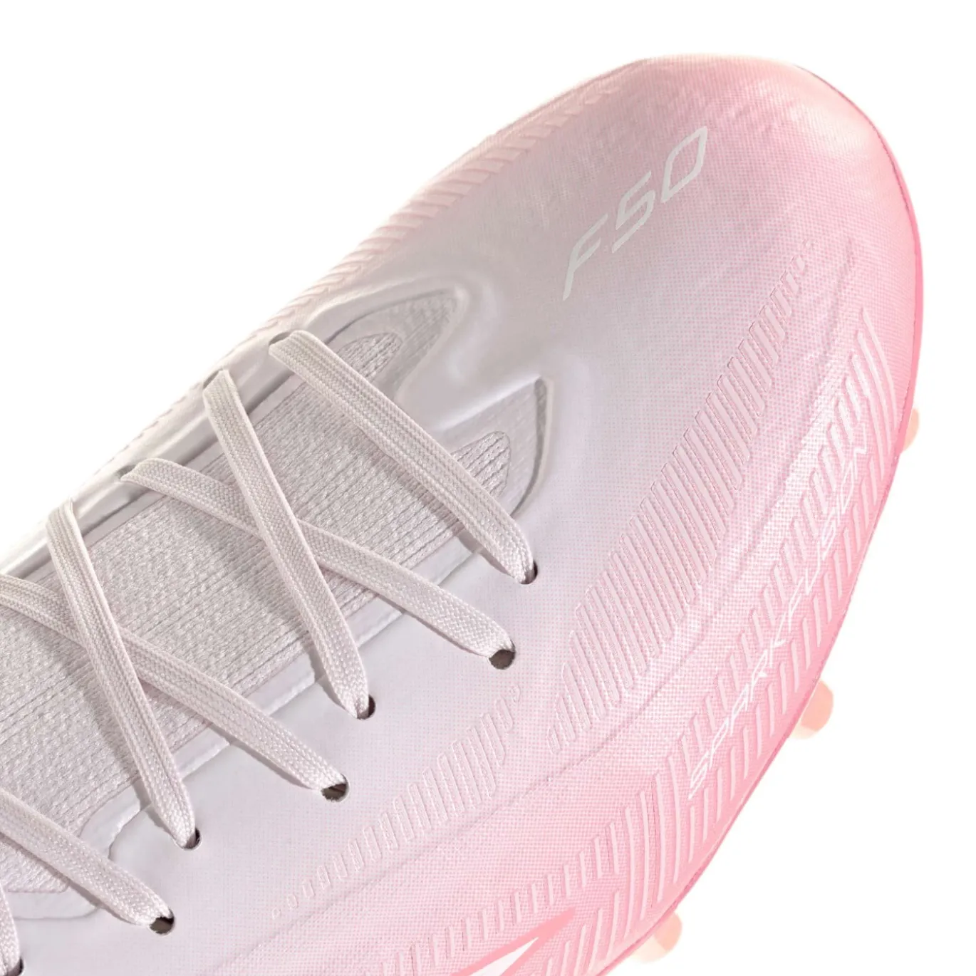 adidas F50 Sparkfusion Pro Gras / Kunstgras Voetbalschoenen (MG) Dames Roze Wit