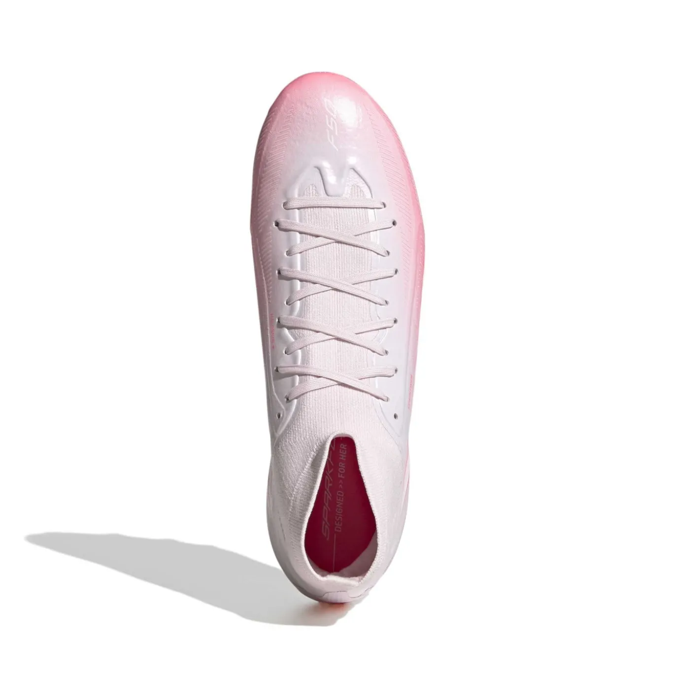 adidas F50 Sparkfusion Pro Gras / Kunstgras Voetbalschoenen (MG) Dames Roze Wit