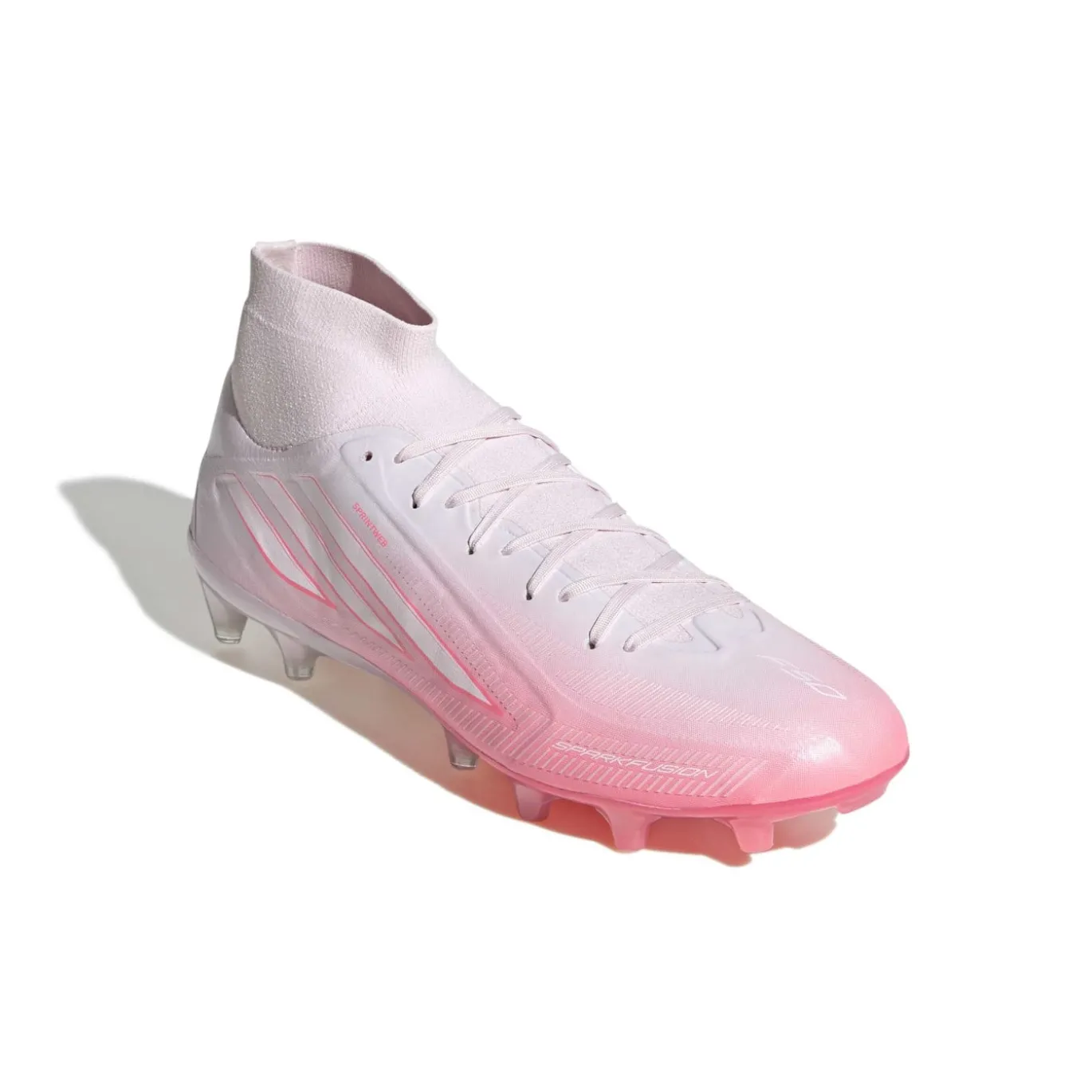 adidas F50 Sparkfusion Pro Gras / Kunstgras Voetbalschoenen (MG) Dames Roze Wit
