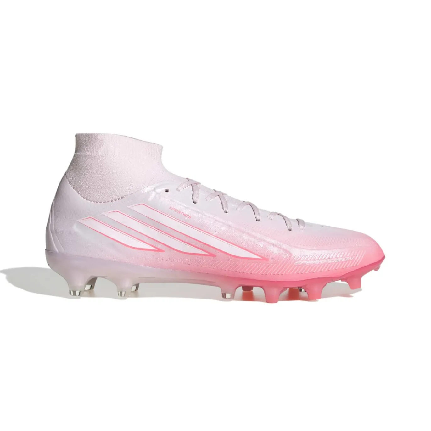 adidas F50 Sparkfusion Pro Gras / Kunstgras Voetbalschoenen (MG) Dames Roze Wit
