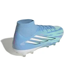 adidas F50 Sparkfusion Trinity Pro Gras / Kunstgras Voetbalschoenen (MG) Dames Blauw Felblauw Felroze