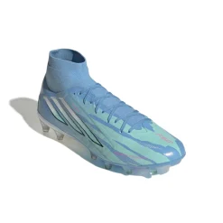 adidas F50 Sparkfusion Trinity Pro Gras / Kunstgras Voetbalschoenen (MG) Dames Blauw Felblauw Felroze
