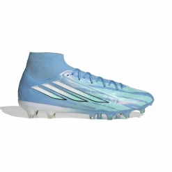 adidas F50 Sparkfusion Trinity Pro Gras / Kunstgras Voetbalschoenen (MG) Dames Blauw Felblauw Felroze
