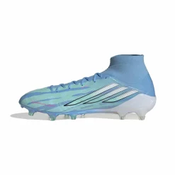 adidas F50 Sparkfusion Trinity Elite Gras / Kunstgras Voetbalschoenen (MG) Dames Blauw Felblauw Felroze