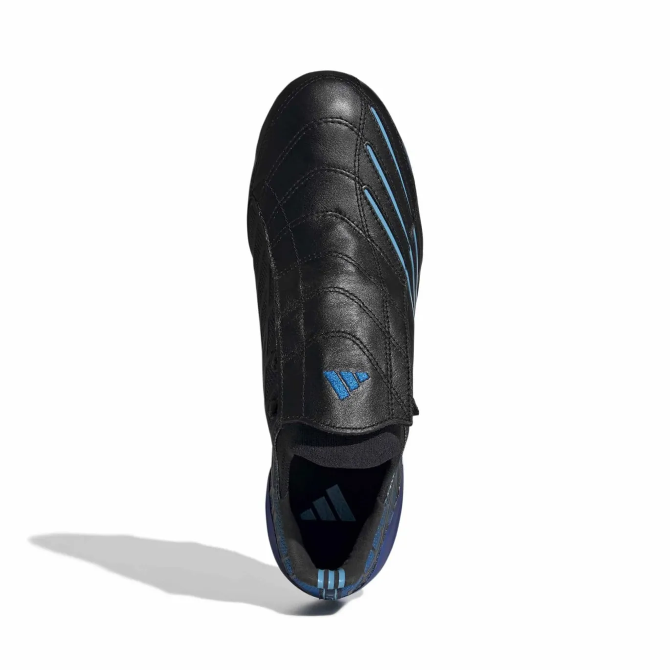 adidas F50 Spider Elite Gras Voetbalschoenen (FG) Zwart Blauw