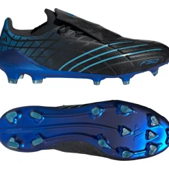 adidas F50 Spider Elite Gras Voetbalschoenen (FG) Zwart Blauw