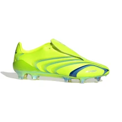 adidas F50 Tunit Elite Gras Voetbalschoenen (FG) Lucid Lemon Blauw