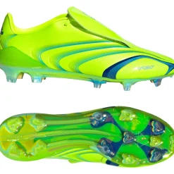 adidas F50 Tunit Elite Gras Voetbalschoenen (FG) Lucid Lemon Blauw