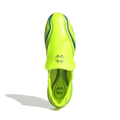 adidas F50 Tunit Elite Gras Voetbalschoenen (FG) Lucid Lemon Blauw