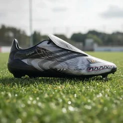 adidas F50 Tunit Y-3 Elite Gras Voetbalschoenen (FG) Zwart Zilvergrijs