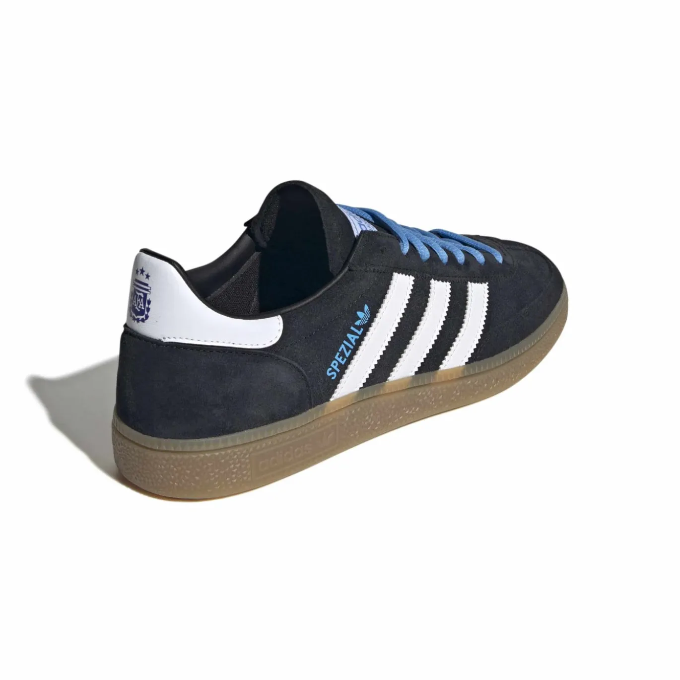 adidas Handball Spezial Argentinië Sneakers Zwart Wit Felblauw