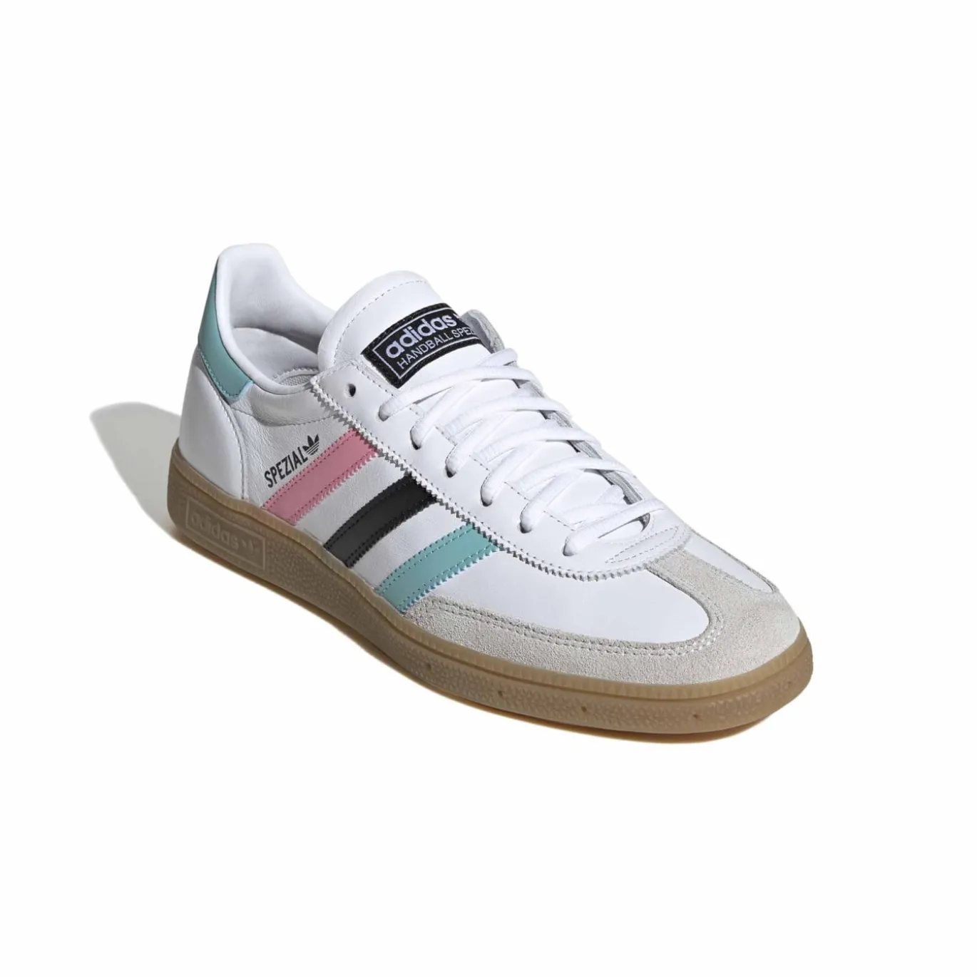 adidas Handball Spezial Inter Miami CF Sneakers Wit Roze Zwart Lichtblauw