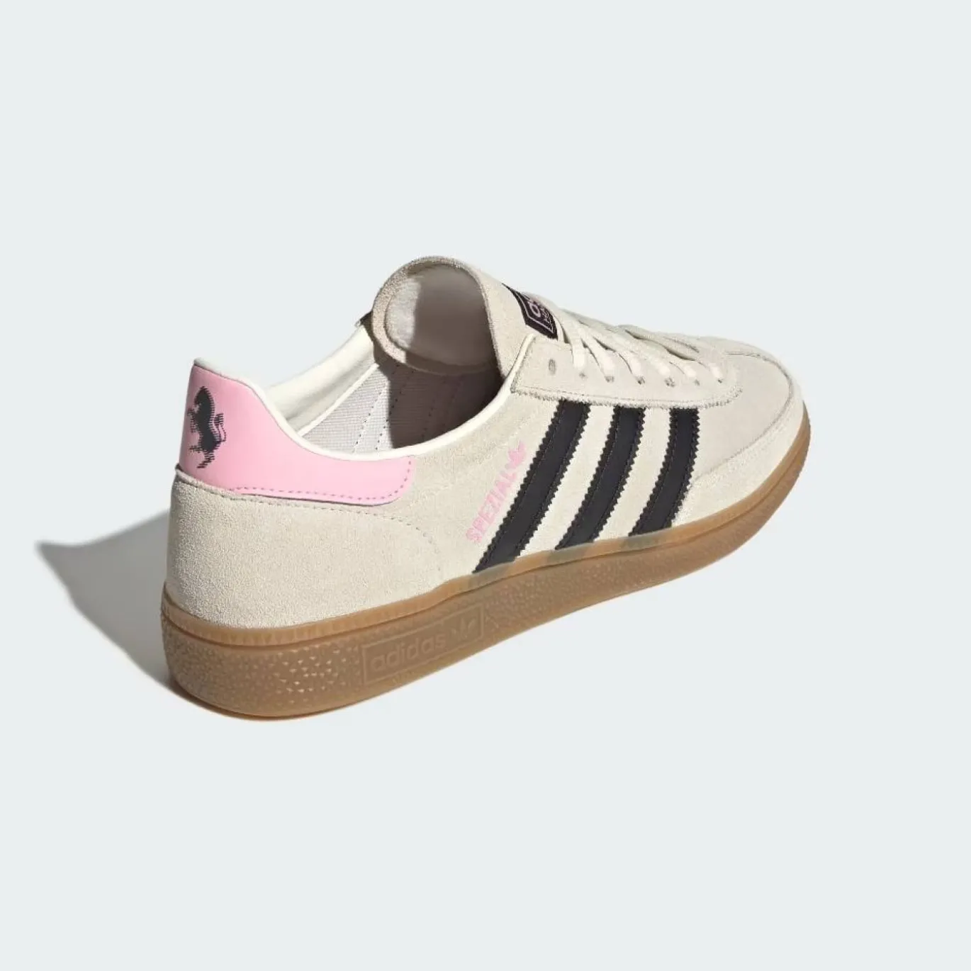 adidas Handball Spezial Juventus Sneakers Beige Zwart Roze