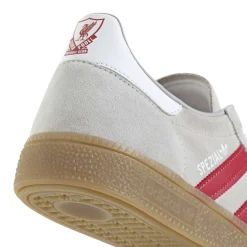 adidas Handball Spezial Liverpool Sneakers Lichtgrijs Rood Wit