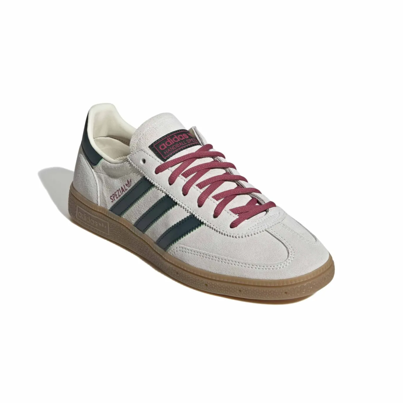 adidas Handball Spezial Real Madrid Sneakers Lichtgrijs Donkergroen Roze