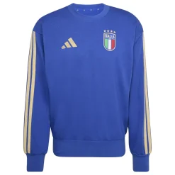 adidas Italië DNA Crew Sweater 2026-2028 Blauw Goud