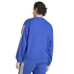adidas Italië DNA Crew Sweater 2026-2028 Blauw Goud