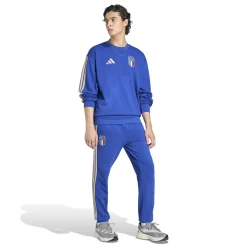 adidas Italië DNA Crew Sweater 2026-2028 Blauw Goud