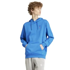 adidas Italië DNA Hoodie 2024-2026 Blauw Goud