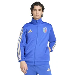 adidas Italië DNA Trainingspak Full-Zip 2026-2028 Blauw Goud