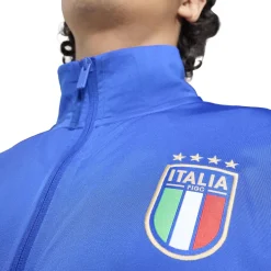 adidas Italië DNA Trainingspak Full-Zip 2026-2028 Blauw Goud