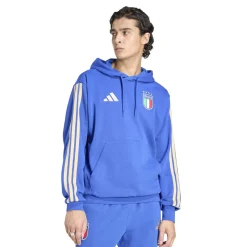 adidas Italië DNA Trainingspak Hooded 2026-2028 Blauw Goud