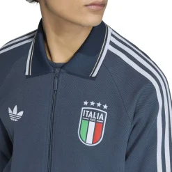 adidas Italiƫ Originals Anthem Trainingsjack Donkerblauw Wit