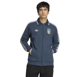 adidas Italië Originals Anthem Trainingsjack Donkerblauw Wit