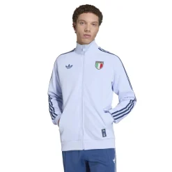 adidas Italië Originals Trainingsjack Lichtblauw Blauw