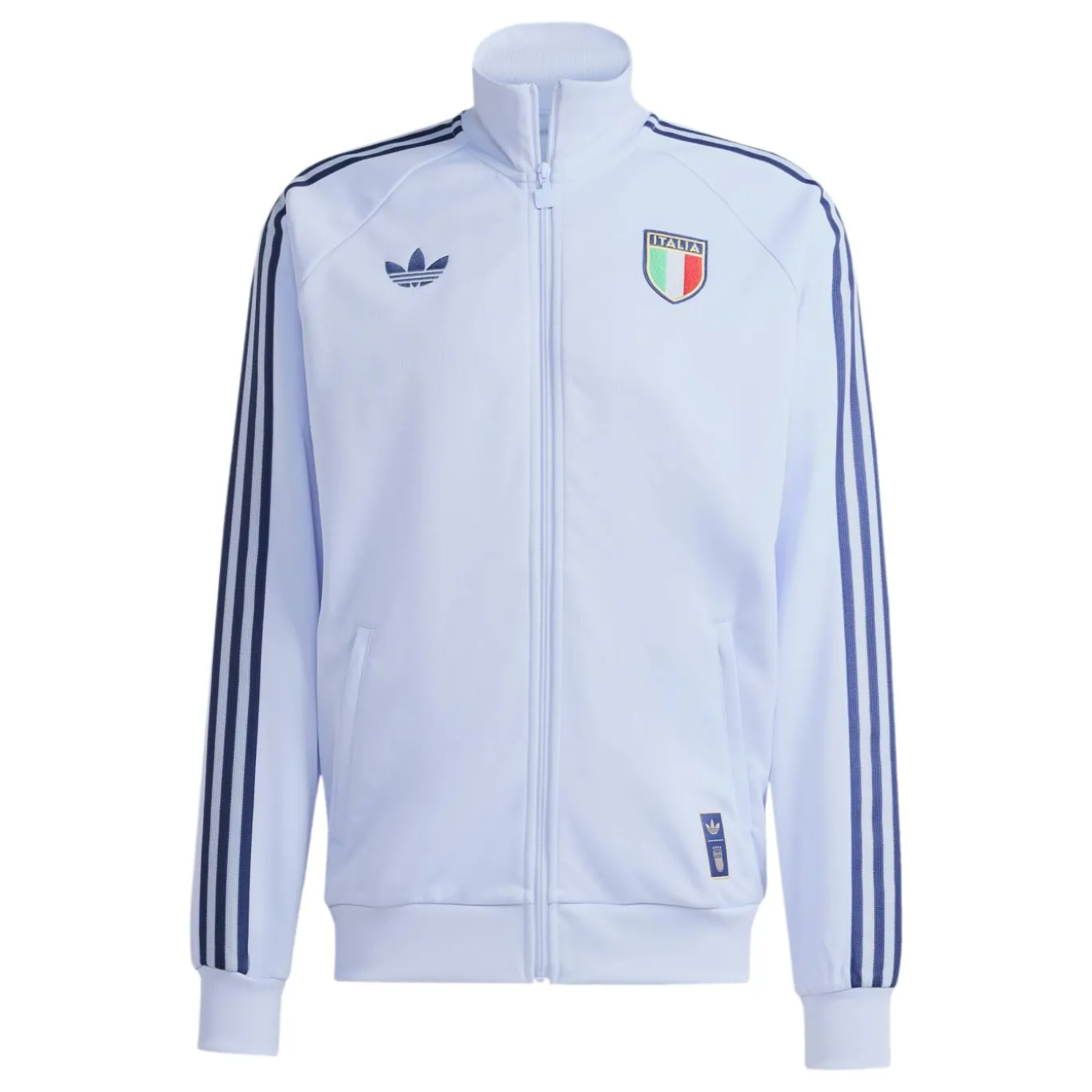 adidas Italië Originals Trainingsjack Lichtblauw Blauw