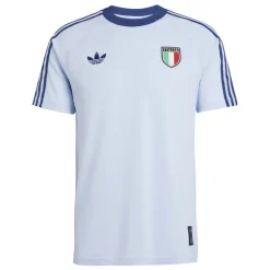 adidas Italië Originals T-Shirt Lichtblauw Blauw