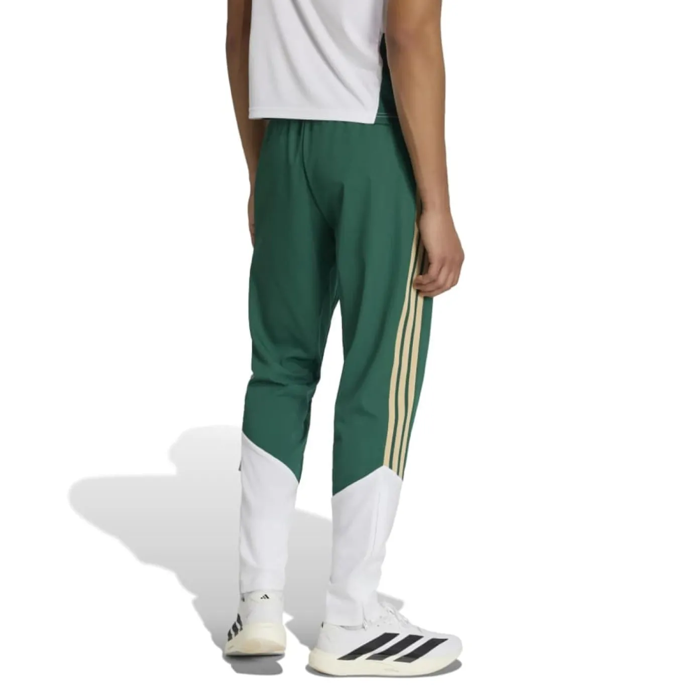 adidas Italië Presentatie Trainingsbroek 2026-2028 Groen Wit Goud