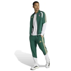 adidas Italië Presentatie Trainingspak Full-Zip 2026-2028 Groen Wit Goud