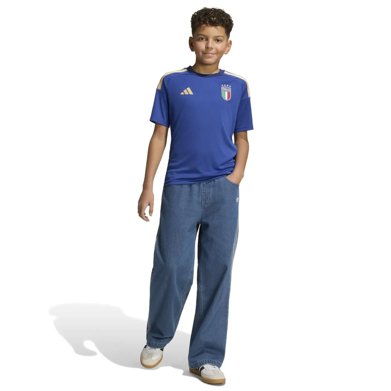 adidas Italië Thuisshirt Fans 2026-2028 Kids