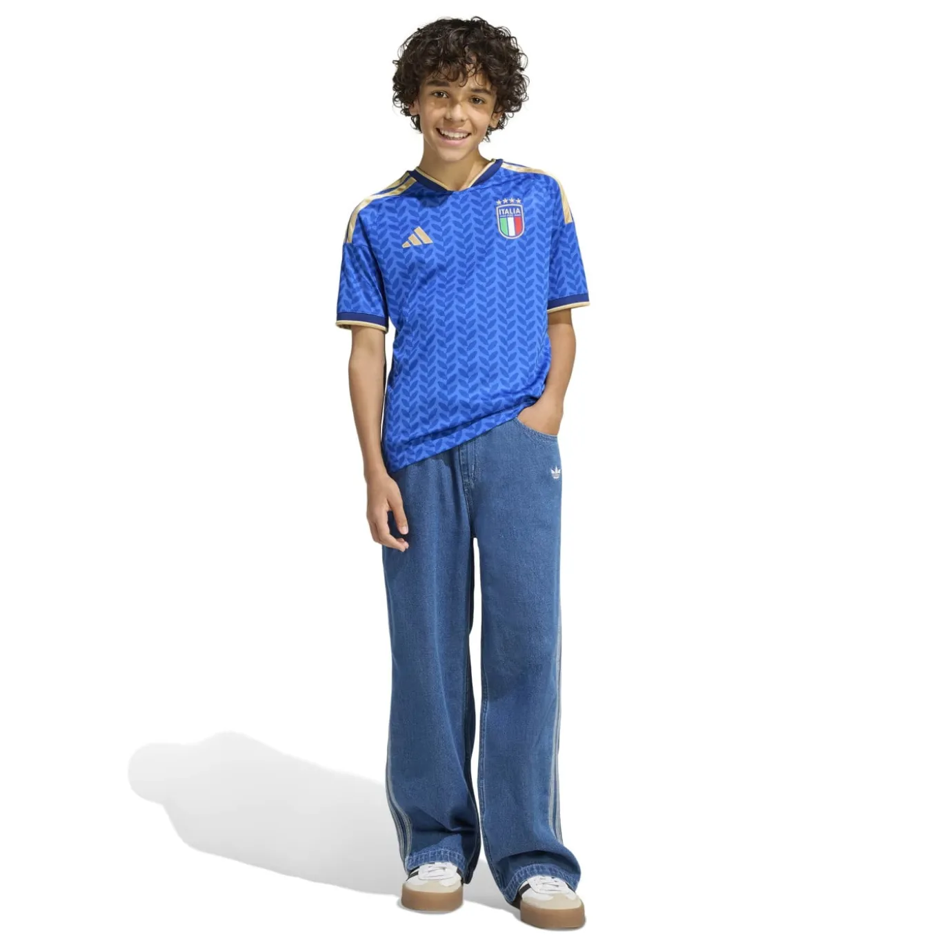 adidas Italië Thuisshirt 2026-2028 Kids