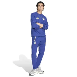 adidas Italië Tiro Travel Crew Sweater 2026-2028 Blauw Goud