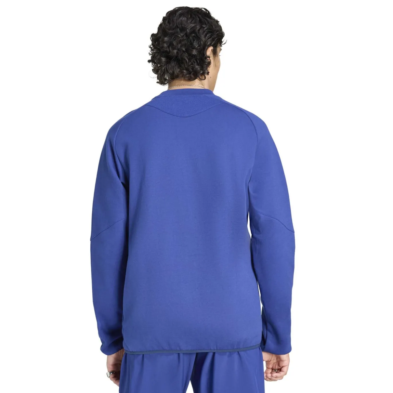 adidas Italië Tiro Travel Crew Trainingspak 2026-2028 Blauw Goud